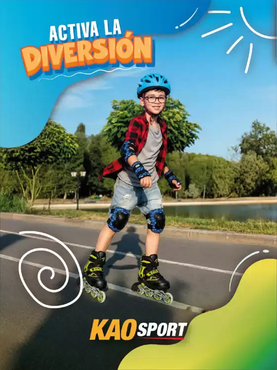 Catálogo Kao Sports Center en Flavio Alfaro | Activa la diversion | 2026-07-14T00:00:00.000Z - 2026-07-31T00:00:00.000Z