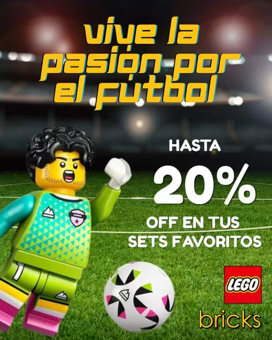 Catálogo Lego en Flavio Alfaro | Hasta 20% off en tus sets favoritos | 2026-07-14T00:00:00.000Z - 2026-07-31T00:00:00.000Z