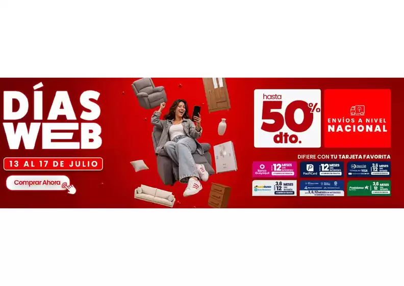 Catálogo Muebles el Bosque en Flavio Alfaro | Dias Web | 2026-07-14T00:00:00.000Z - 2026-07-17T00:00:00.000Z