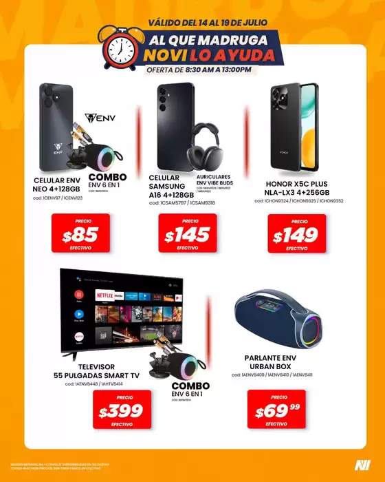 Catálogo Novicompu en Flavio Alfaro | NOVI LO AYUDA | 2026-07-14T00:00:00.000Z - 2026-07-19T00:00:00.000Z