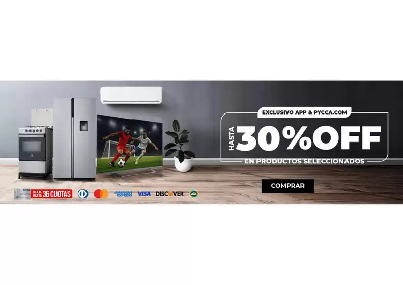 Catálogo Pycca en Flavio Alfaro | Hasta 30%off | 2026-07-14T00:00:00.000Z - 2026-07-31T00:00:00.000Z