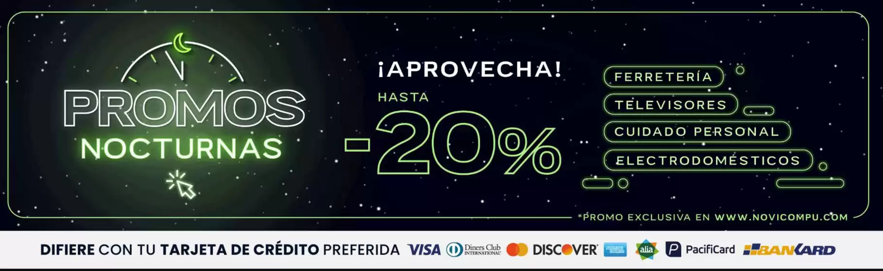 Catálogo Novicompu en Cuenca | Promos nocturnas  | 2026-07-16T00:00:00.000Z - 2026-07-31T00:00:00.000Z