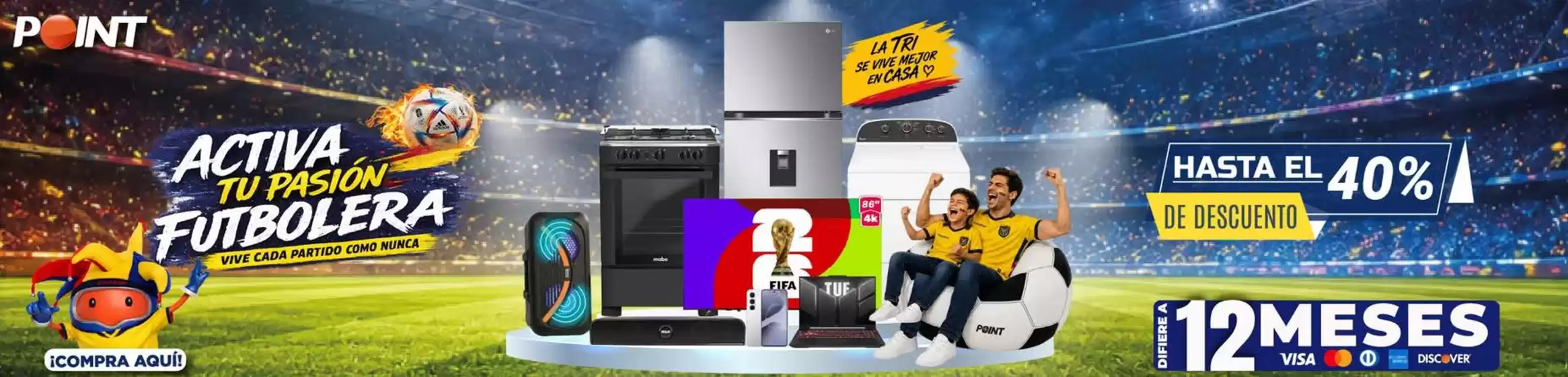 Catálogo Point | Activa tu pasion futbolera | 2026-07-16T00:00:00.000Z - 2026-07-31T00:00:00.000Z