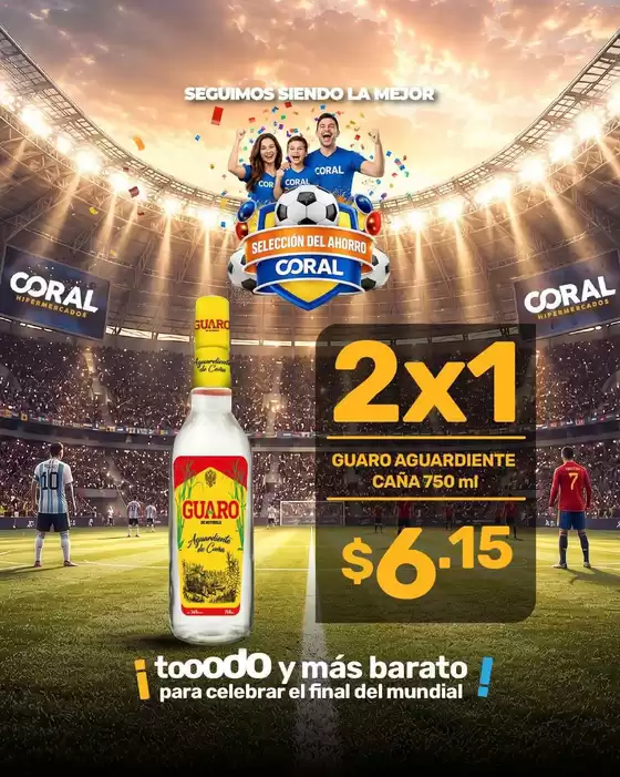 Catálogo Coral Hipermercados en La Libertad | Nuestras mejores gangas | 2026-07-17T00:00:00.000Z - 2026-07-31T00:00:00.000Z