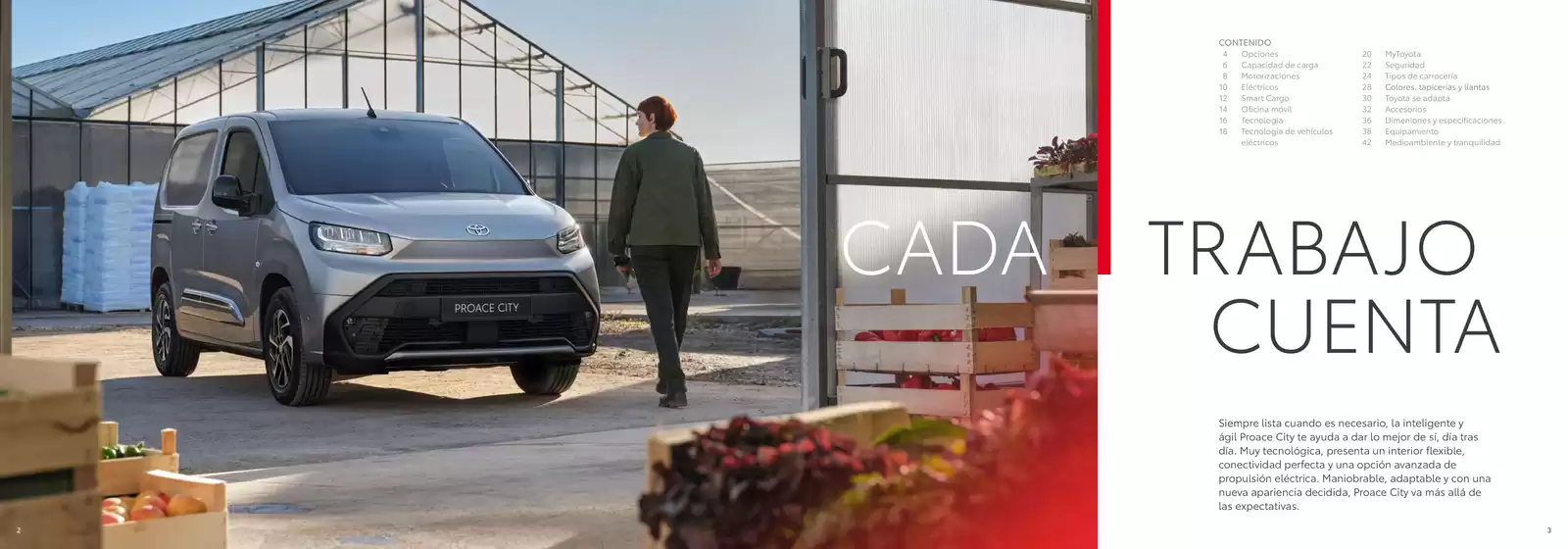 Catálogo del Toyota Proace City
