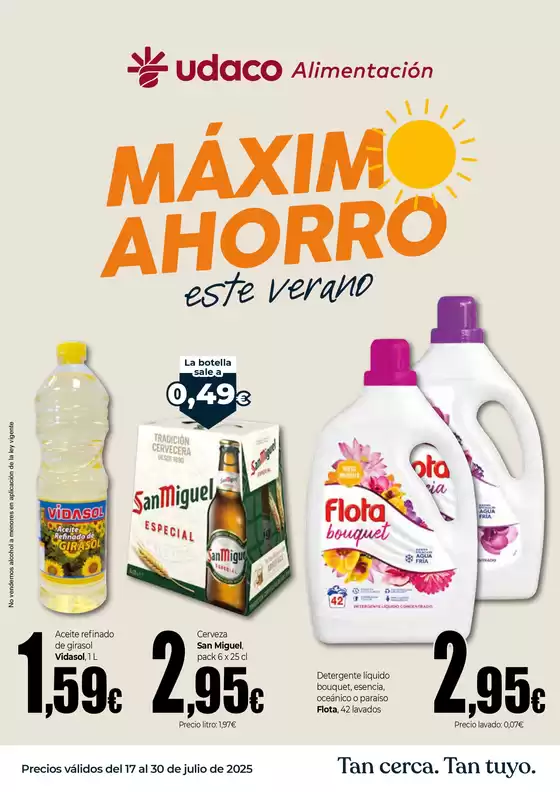 Catálogo UDACO en Guancha | Máximo Ahorro UDACO Canarias | 2025-07-17T00:00:00.000Z - 2025-07-30T00:00:00.000Z