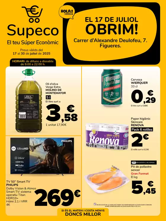 Catálogo Supeco en Vilamalla | Nou Supeco a Figueres! | 2025-07-17T00:00:00.000Z - 2025-07-30T00:00:00.000Z