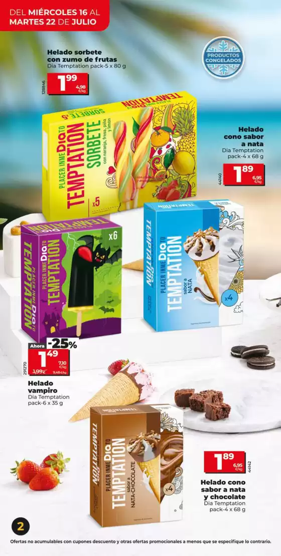 Nueva Calidad Dia del 16/07 al 22/07