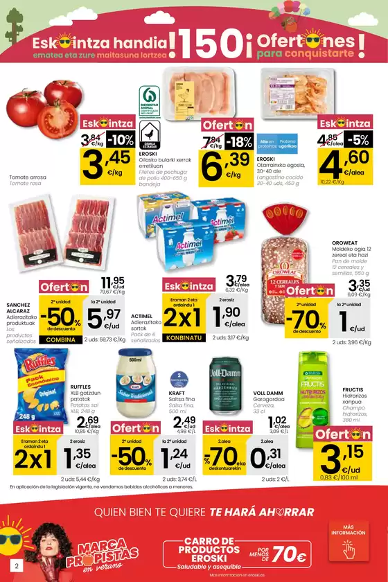 ESKAINTZA handia! EROSKI SUPERMERCADOS EROSKI