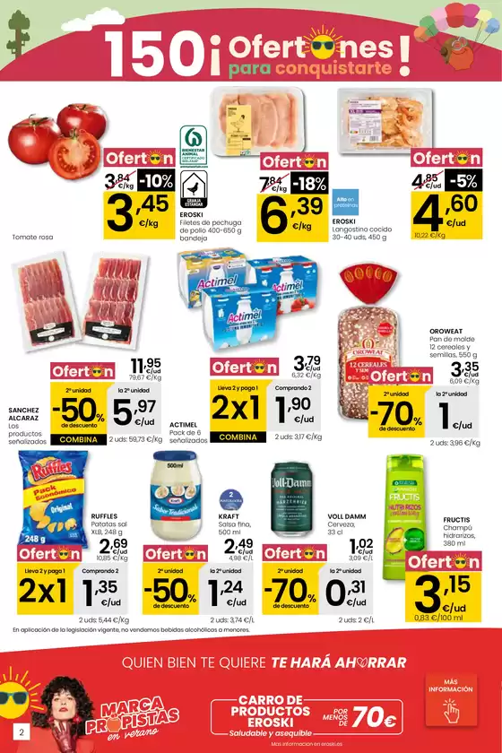 ¡OFERTONES para conquistarte! SUPERMERCADOS EROSKI