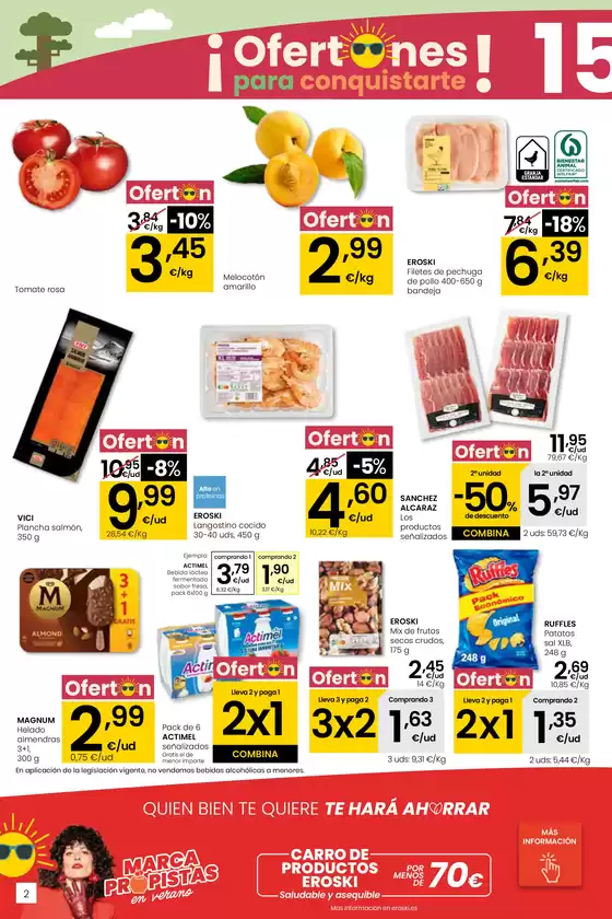 ¡OFERTONES para conquistarte! EROSKI