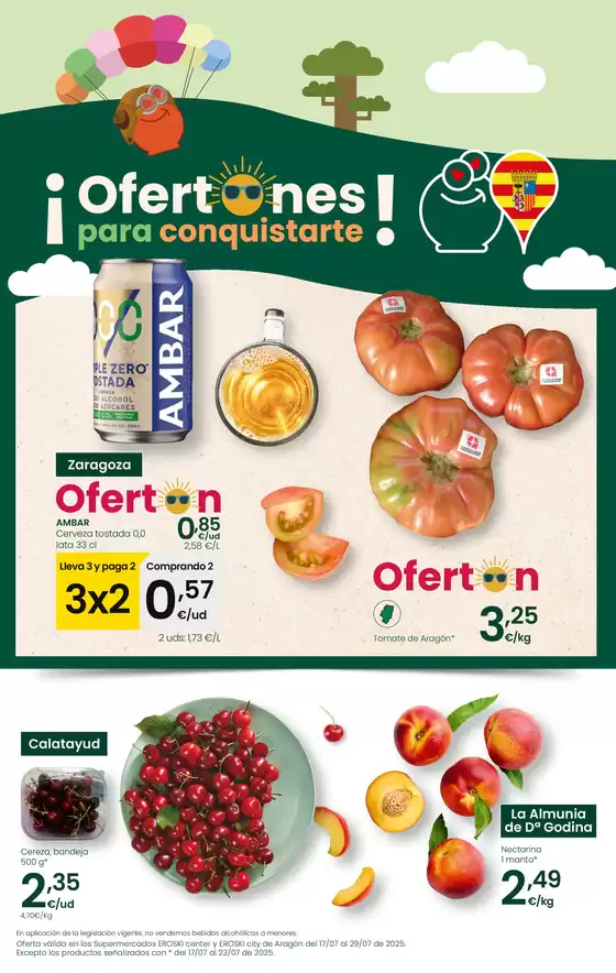 Catálogo Eroski en Bulbuente | ¡Ofertones para conquistarte! | 2025-07-17T00:00:00.000Z - 2025-07-29T00:00:00.000Z