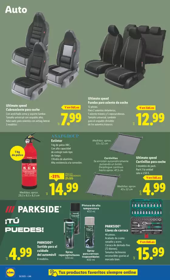 ¡Bazar Lidl! Ofertas válidas 21/07 al 27/07