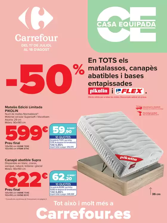 EQUIPA TU VIVIENDA (Colchones)