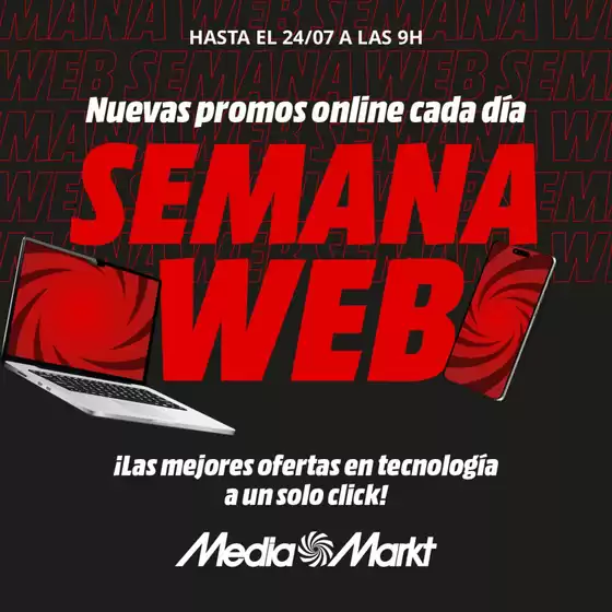 Catálogo MediaMarkt en Cartagena | Semana Web | 2025-07-16T00:00:00.000Z - 2025-07-24T00:00:00.000Z