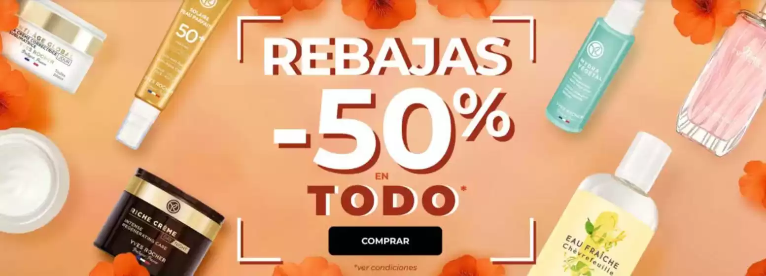 Catálogo Yves Rocher en Andorra la Vella | Rebajas -50% | 2025-07-16T00:00:00.000Z - 2025-07-31T00:00:00.000Z