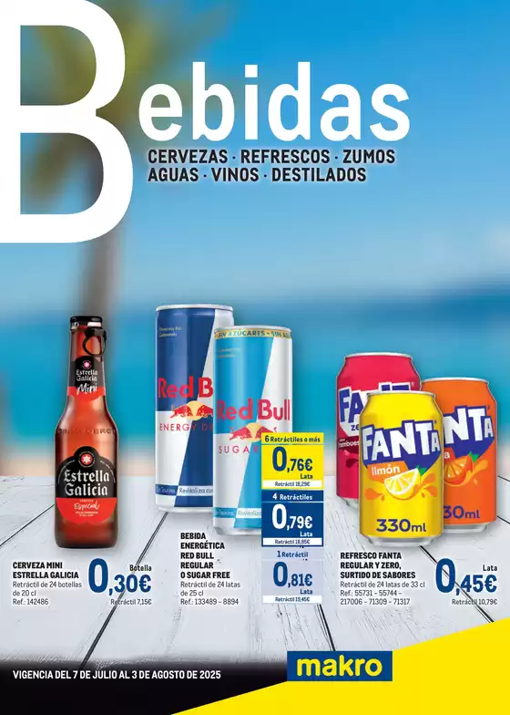 Bebidas Especial Verano Sur 2