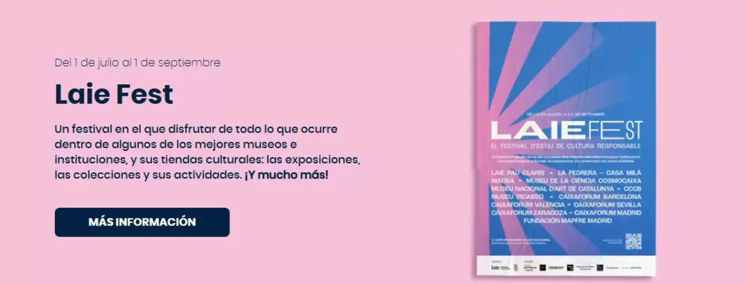 Catálogo Librerías Laie en La Zubia | Laie Fest | 2025-07-17T00:00:00.000Z - 2025-09-01T00:00:00.000Z