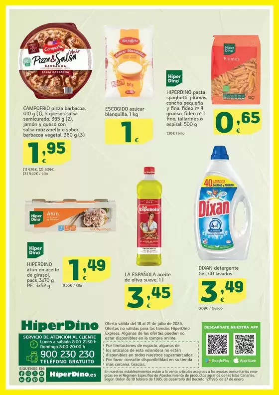 Ofertas que vuelan del 18 al 21 de julio