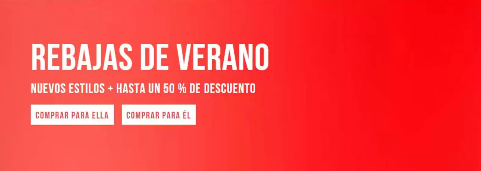 Rebajas de verano