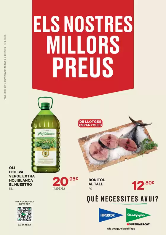 Els nostres millors preus