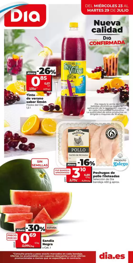 Catálogo Dia en Alegría-Dulantzi | Nueva Calidad DIA del 23/07 al 29/07 | 2025-07-23T00:00:00.000Z - 2025-07-29T00:00:00.000Z
