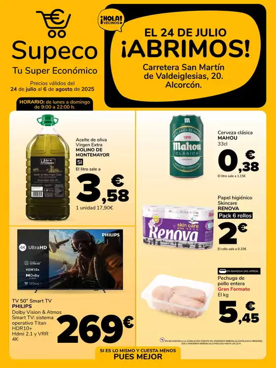 ¡Nuevo Supeco en Alcorcón!