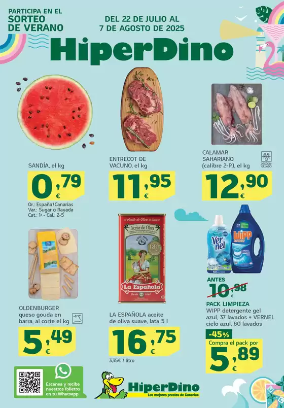 Ofertas desde el 22 de julio
