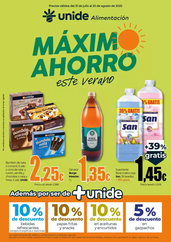 Máximo Ahorro UNIDE Alimentación Canarias