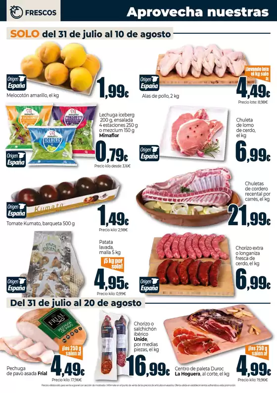 Máximo Ahorro este verano en UNIDE Market Península