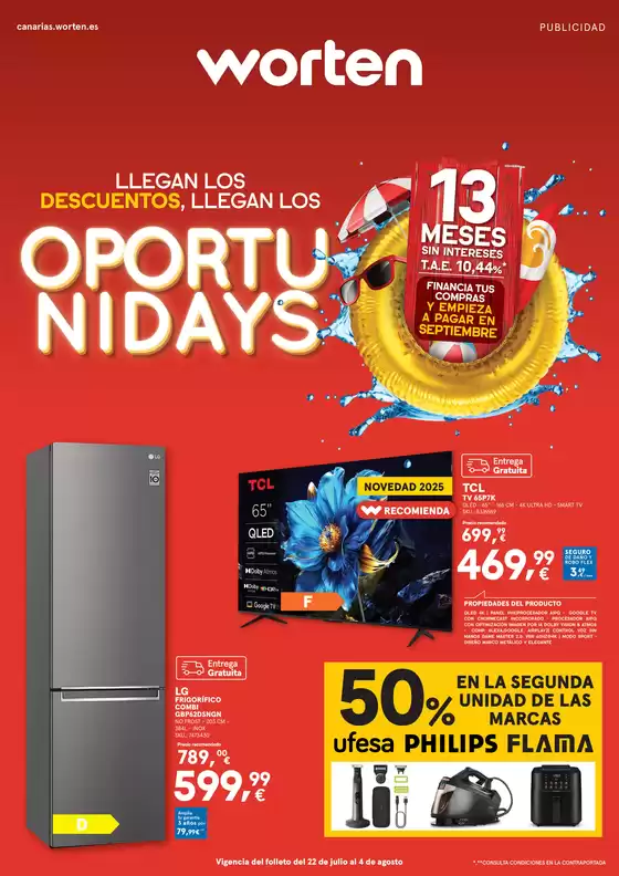 Llegan los Descuentos, Llegan los Oportunidays