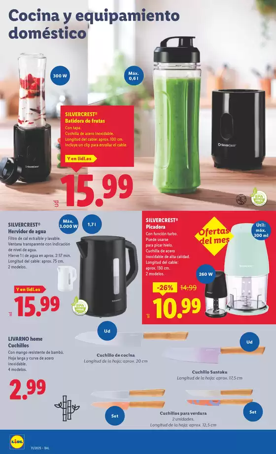 ¡Bazar Lidl! Ofertas válidas 28/07 al 03/08