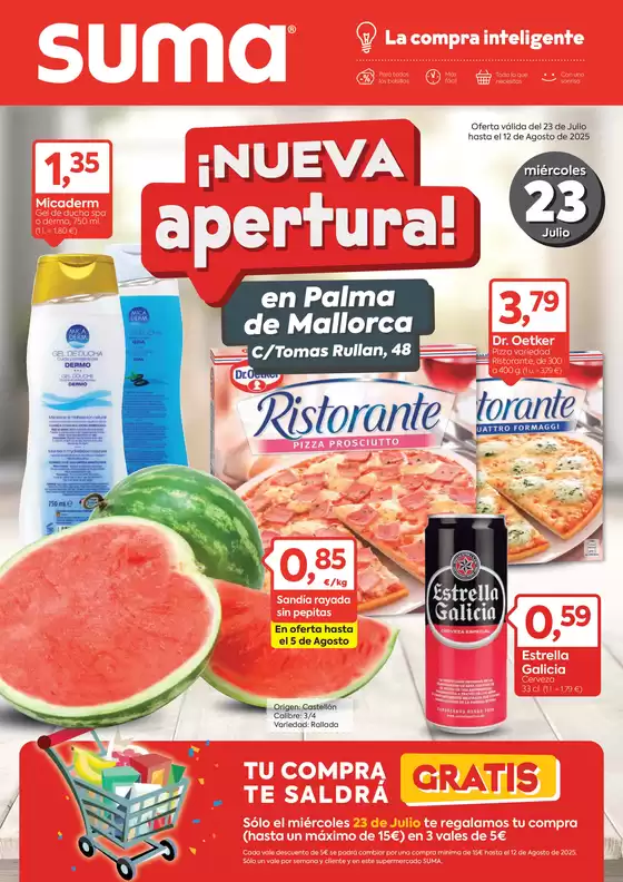 Nueva apertura