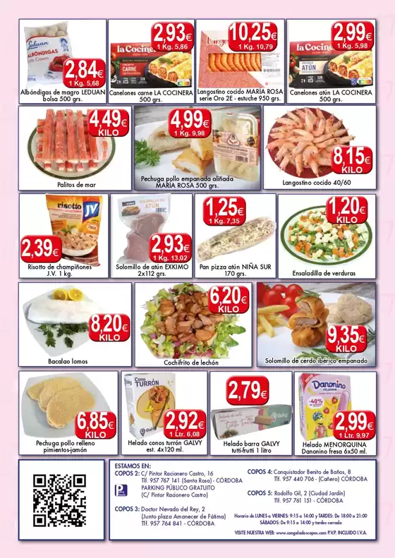 Ofertas válidas del 24 de julio al 6 de agosto de 2025