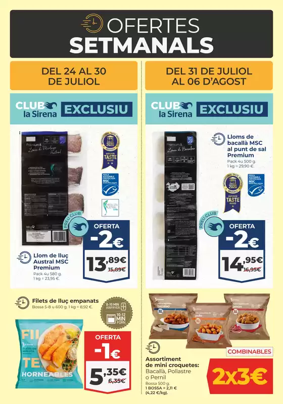 Del 24 de juliol al 13 d’agost 2025