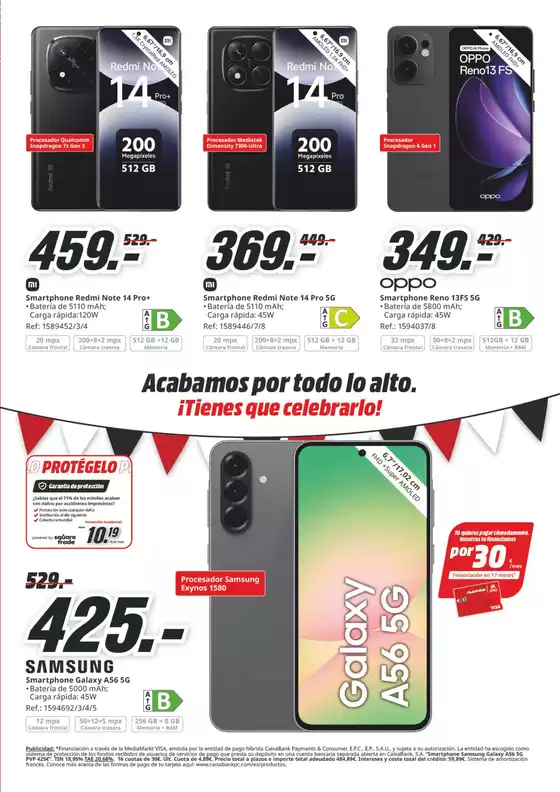 ¡Solo por tiempo limitado!
