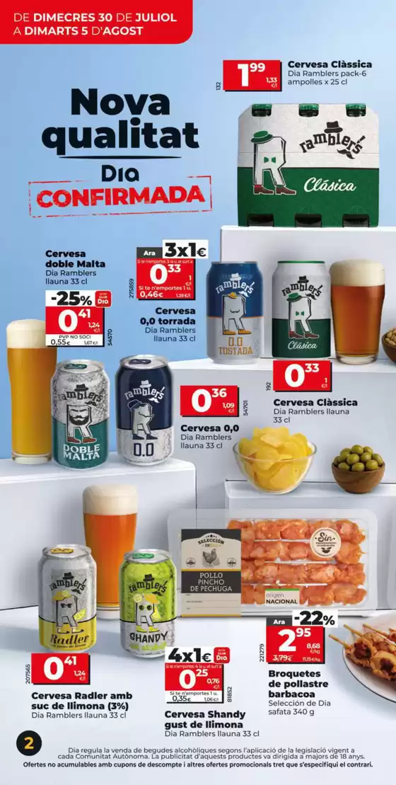 Nova Qualitat Dia del 30/07 al 05/08
