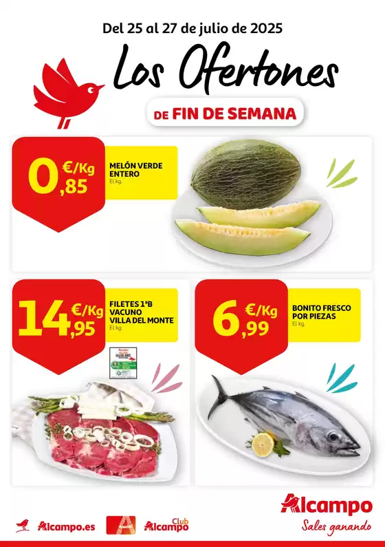 Del 25 al 27 de julio de 2025