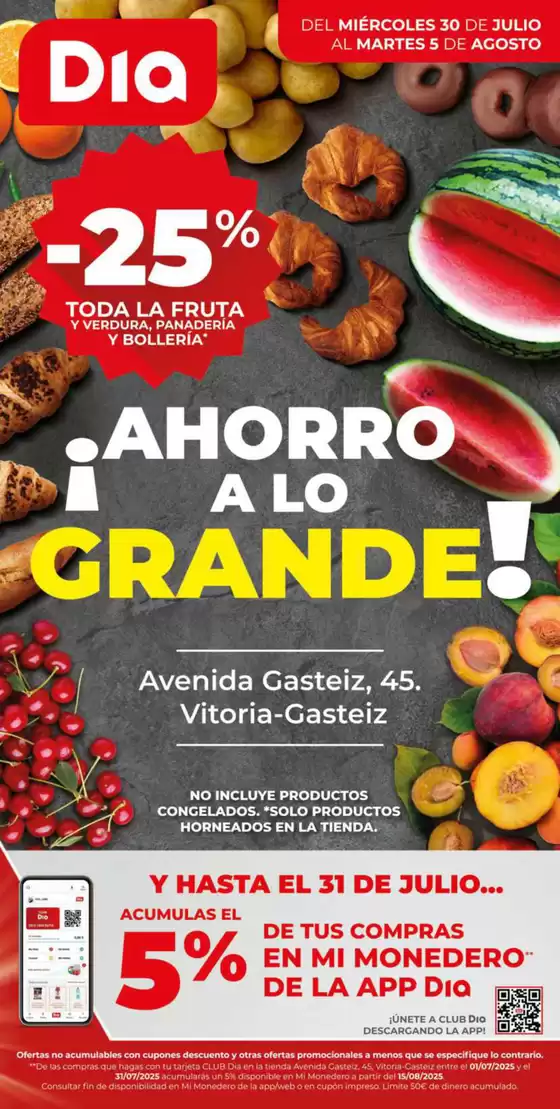 Ahorro a lo grande del 30/07 al 05/08