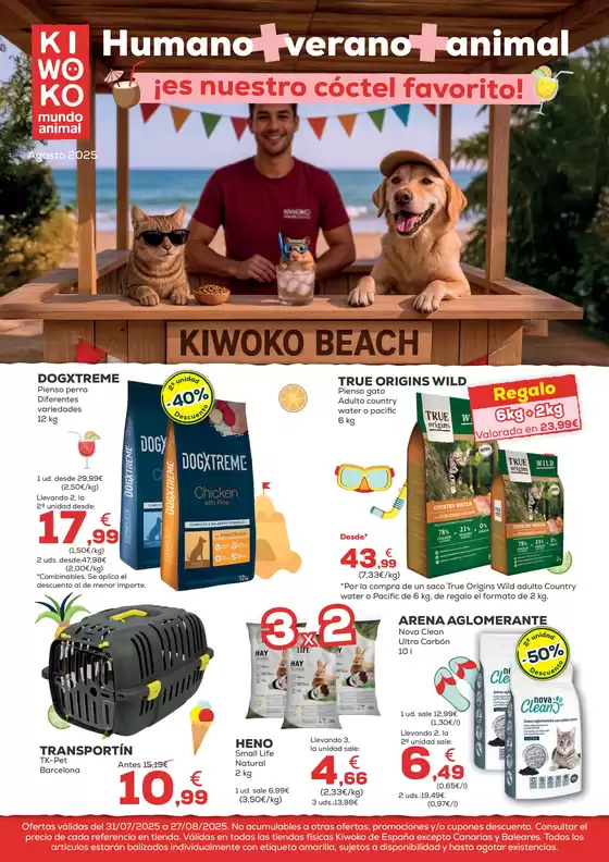 Humano + verano + animal: ¡nuestro cóctel favorito!