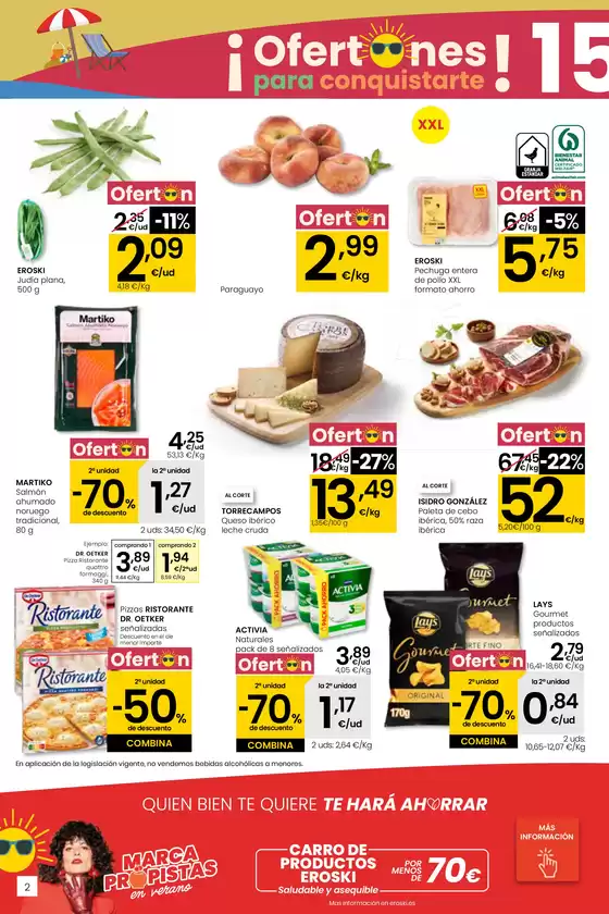 ¡OFERTONES para conquistarte! EROSKI
