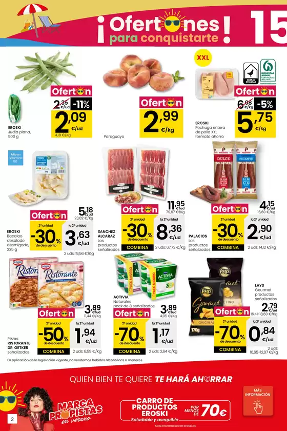 ¡OFERTONES para conquistarte! SUPERMERCADOS EROSKI