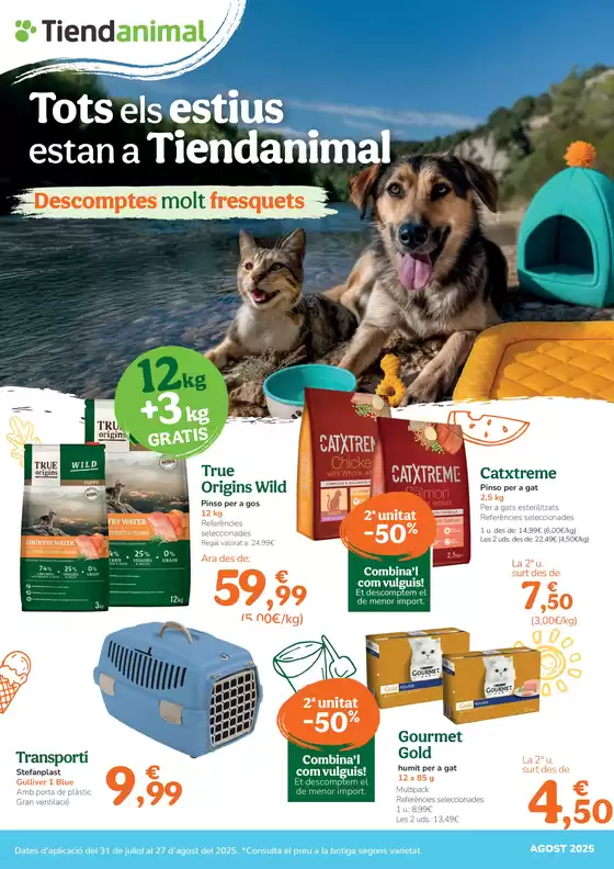 Tots els estius estan a Tiendanimal