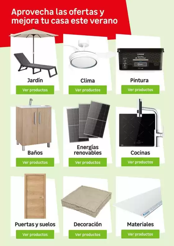 Tiempo para mejorar y disfrutar tu hogar