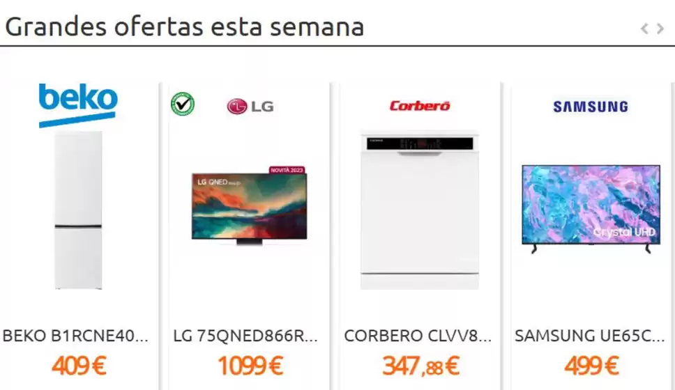 Grandes ofertas esta semana