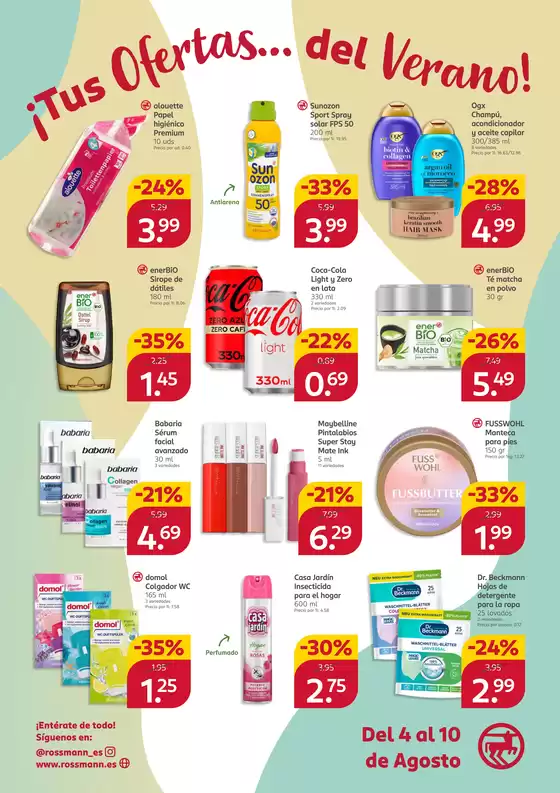 Tus ofertas del verano!