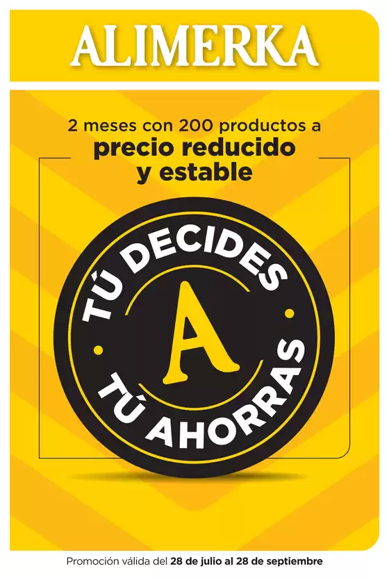 Tu decides tu ahorras - Alimerka