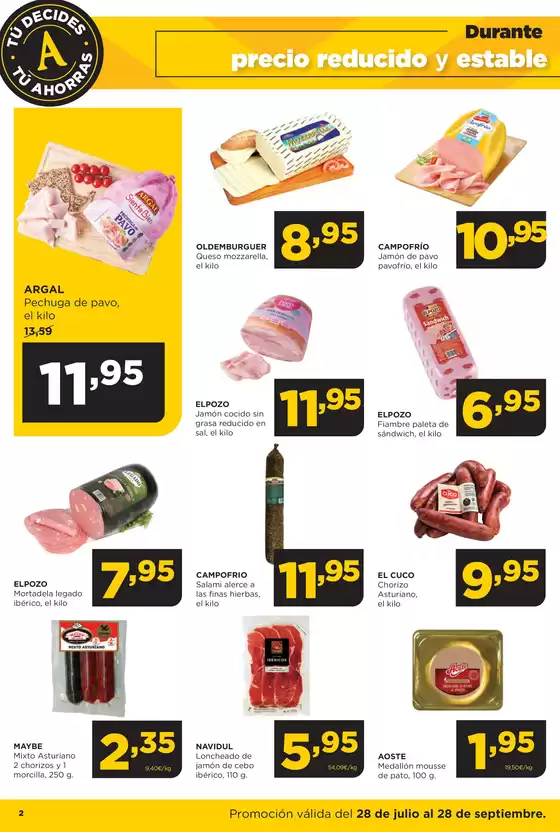 Tu decides tu ahorras - Alimerka
