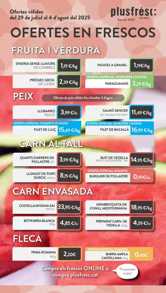Ofertes De Productes Frescos