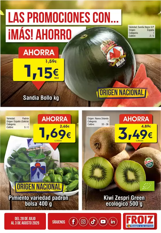 Froiz Oferta semanal